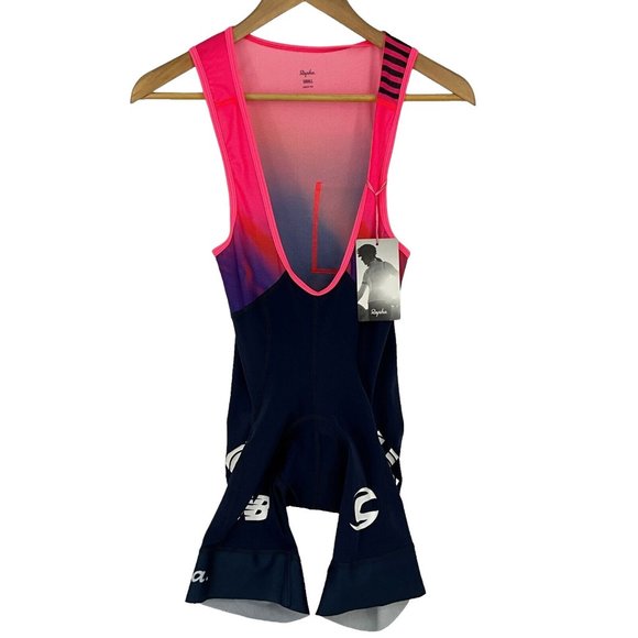 Rapha Pants - NWT Rapha EF Education First Women’s S Pro Team Bib Shorts Dark Navy Pink